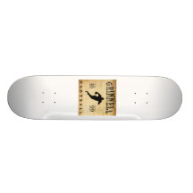 1899 Grinnell Iowa Football Skateboard Deck