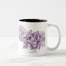 1899 Halloween vintage illustration Mug