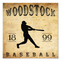 1899 Woodstock Ontario Canada Baseball Photo