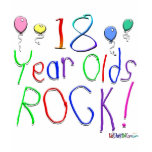 18 Year Olds Rock !