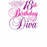 18th Birthday Diva Shirt