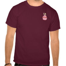 18th Birthday - Pink Cupcake T-shirts