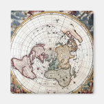 18'th Century Polar Map Fridge Magnet