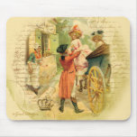 18th Century Wedding Couple in Carriage Mouse Pads