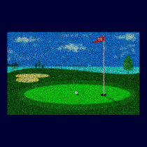 18th Hole (2nd version) posters
