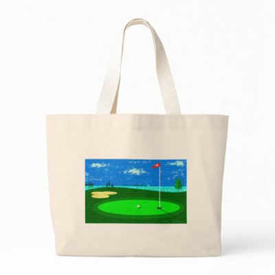 18th Hole Tote Bag by azac69