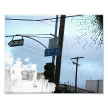18th St Sign Photograph