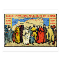 1900 North African Credit Union postcards