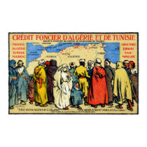 1900 North African Credit Union posters