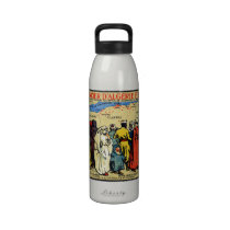 1900 North African Credit Union water bottles