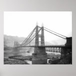 1900 Pointe Bridge Pittsburgh Pa. Poster