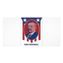 1900 Roosevelt Photo Greeting Card