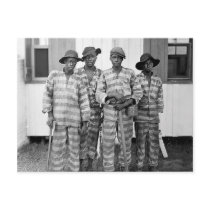 1900 Southern Chain Gang Postcard