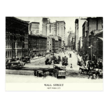 1900 Wall Street Post Card