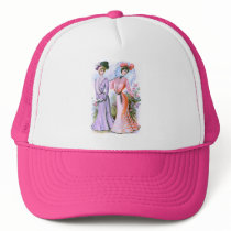 1900s Fashion Dresses Trucker Hats