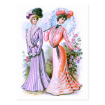 1900s Fashion Dresses Post Card