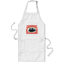 1901 Fast Express Railroad Stamp Aprons