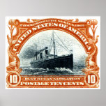 1901 Fast Ocean Navigation Print