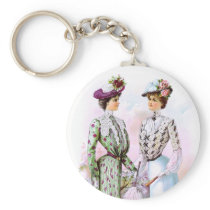 1901 Vintage Dresses Key Chains