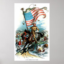 1902 Theodore Roosevelt Print