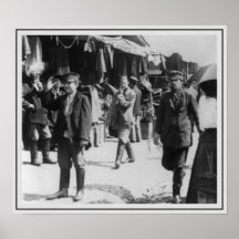 1903 Sunday Jew Market, Moscow, Russia Posters