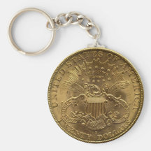 1904 Twenty Dollar Coin, back (tails) or $20 Key Chains