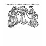 1904 Vintage Graduation Dresses Fashion Art Shirt