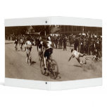 1905 Bicycle Race Wipe Out binders