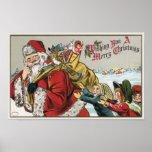 1906 Beautiful famous Santaclaus Print