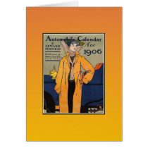 1906 in Gold Greeting Card