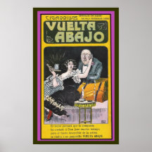 1906 Vintage Vuelta Abajo Cigarette Advertisement Posters