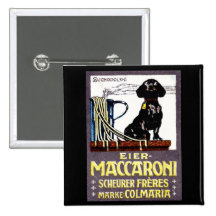 1910 Maccaroni Poster Button