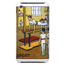1910 Men's Gymnastics iPod Touch Covers