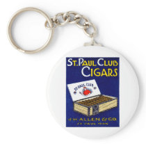 1910 St. Paul Club Cigars Key Chains