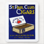 1910 St. Paul Club Cigars Mousepads