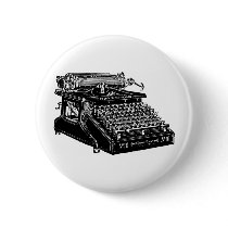 1910 Typewriter Button