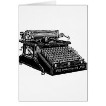1910 Typewriter Card