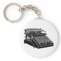 1910 Typewriter Keychain
