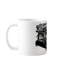1910 Typewriter Coffee Mug