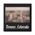 1910's View of Denver, CO from The D & F Tower Magnet