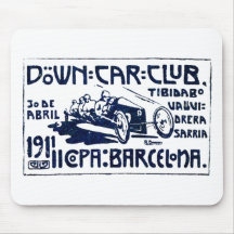 1911 Barcelona Car Club Mousepad