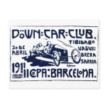 1911 Barcelona Car Club Postcards