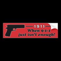 1911 bumper stickers