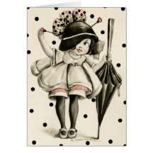 1911 "PICTURE POSTCARD" BOOP GIRL GREETING