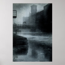 1912 Chicago River Posters