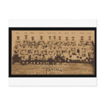 1913 Boston Red Sox Fatima Tobacco Card Print Postcard