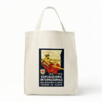 1913 Genova Expo Poster Tote Bag