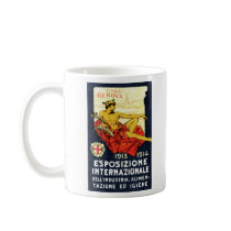 1913 Genova Expo Poster Coffee Mug
