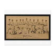 1913 Philadelphia Phillies Fatima Tobacco Card Postcards