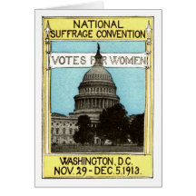1913 Votes for Women Greeting Card